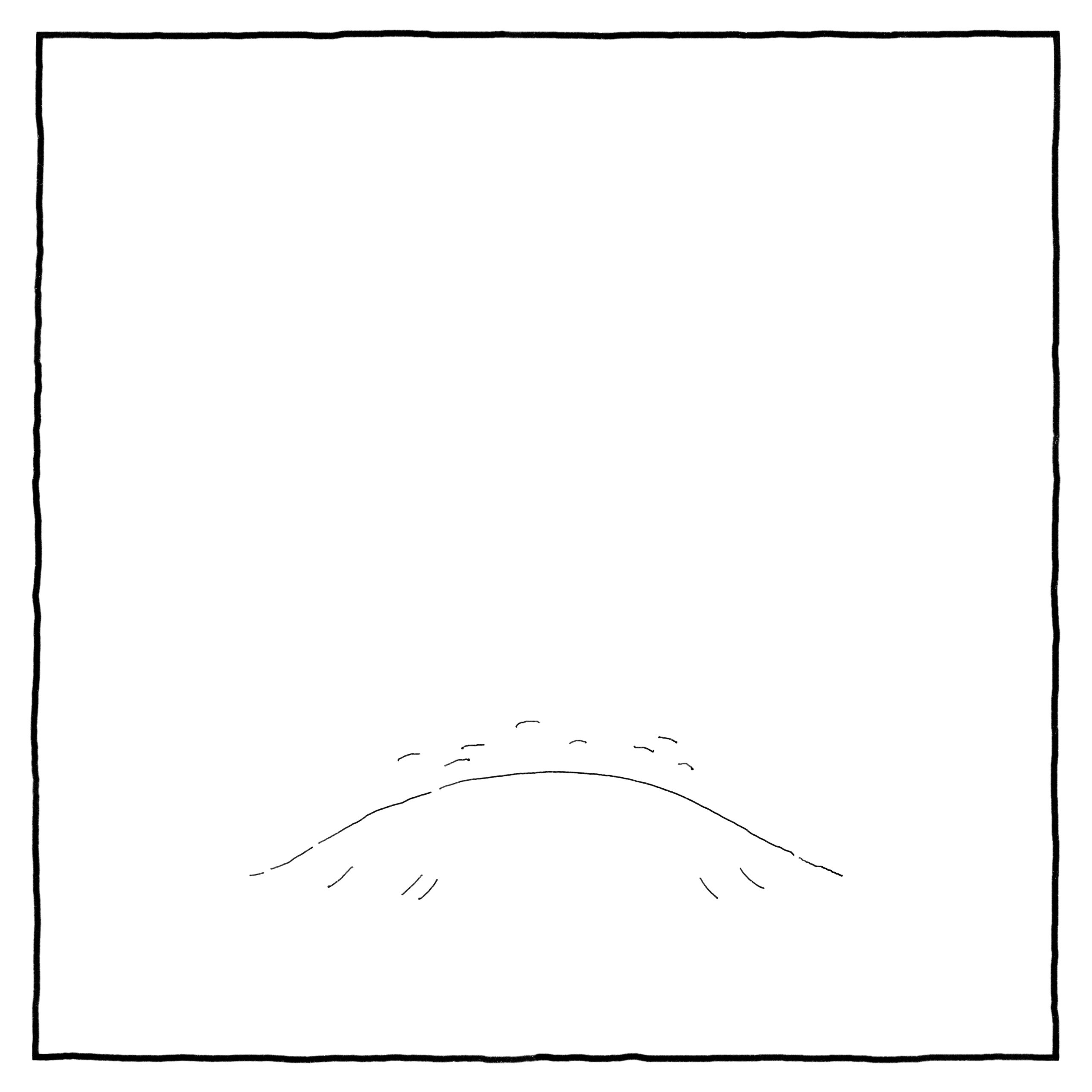 something strains at the edge of the nothing, struggling to exist.