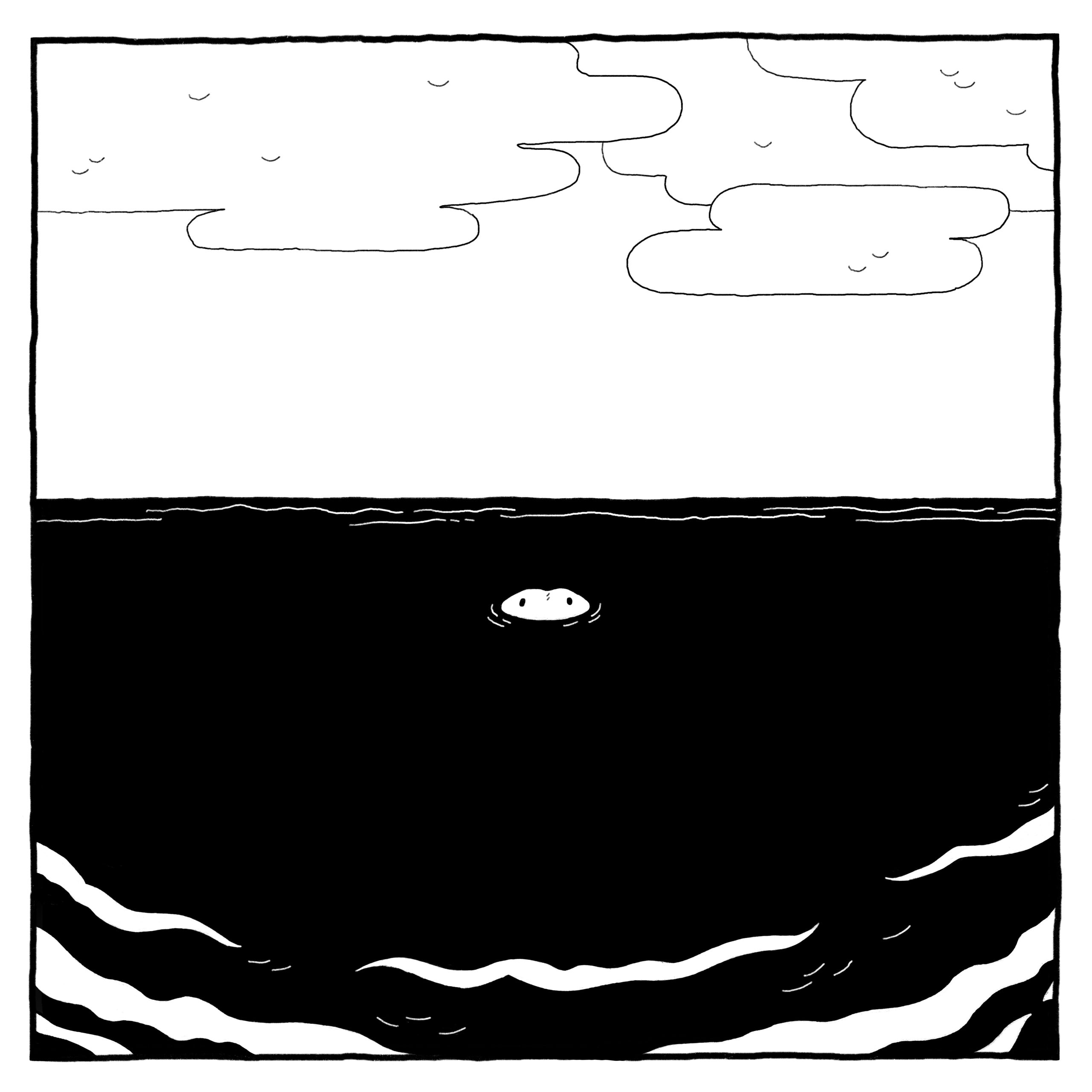 Something in the ocean looks back. 